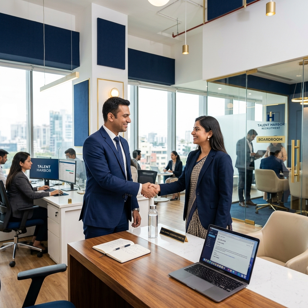 Professional recruitment consultancy office